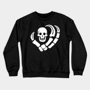 Claw Hand Jolly Roger Crewneck Sweatshirt